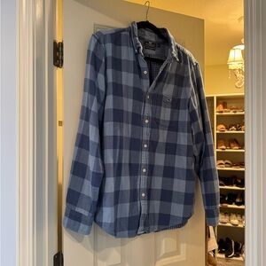 Vineyard Vines Navy Plaid Men's Shirt